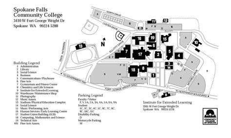 sfcc map|sfcc spokane falls community college.